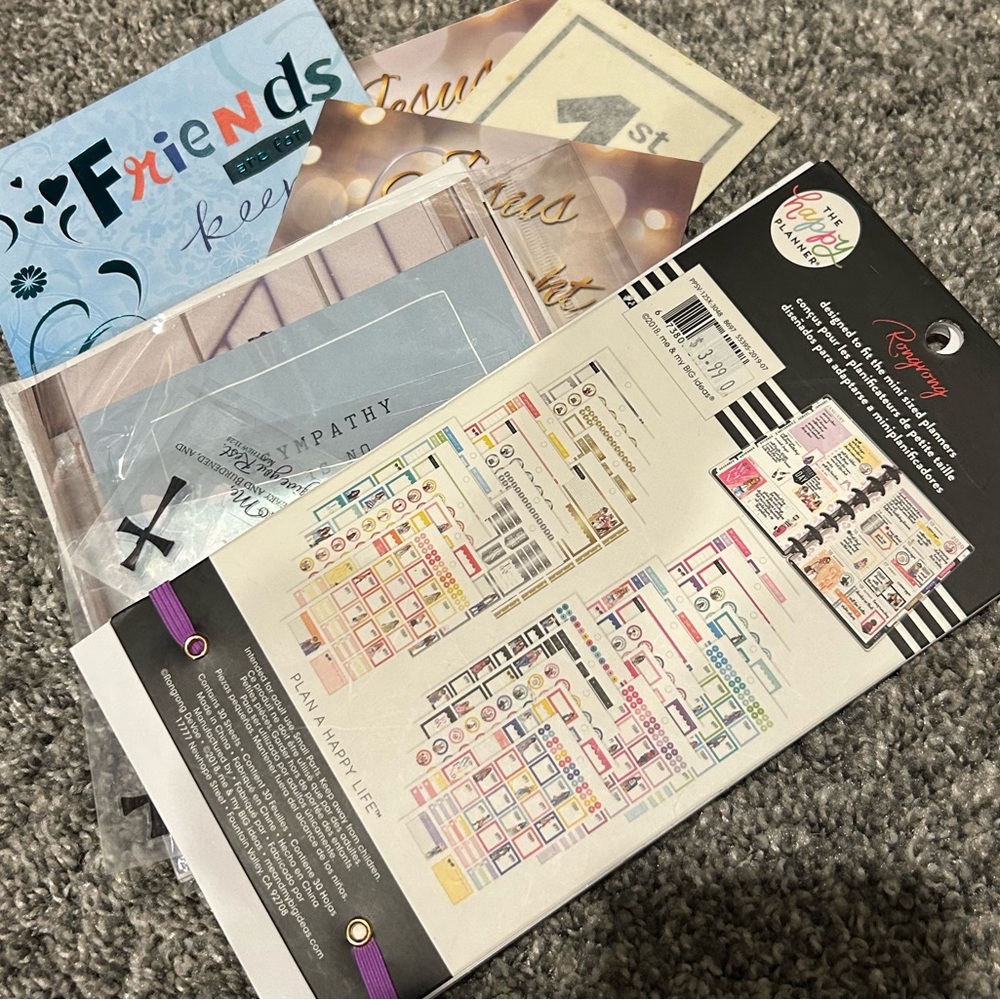 Assorted Greeting Card and Sticker Set - Picture 2 of 2
